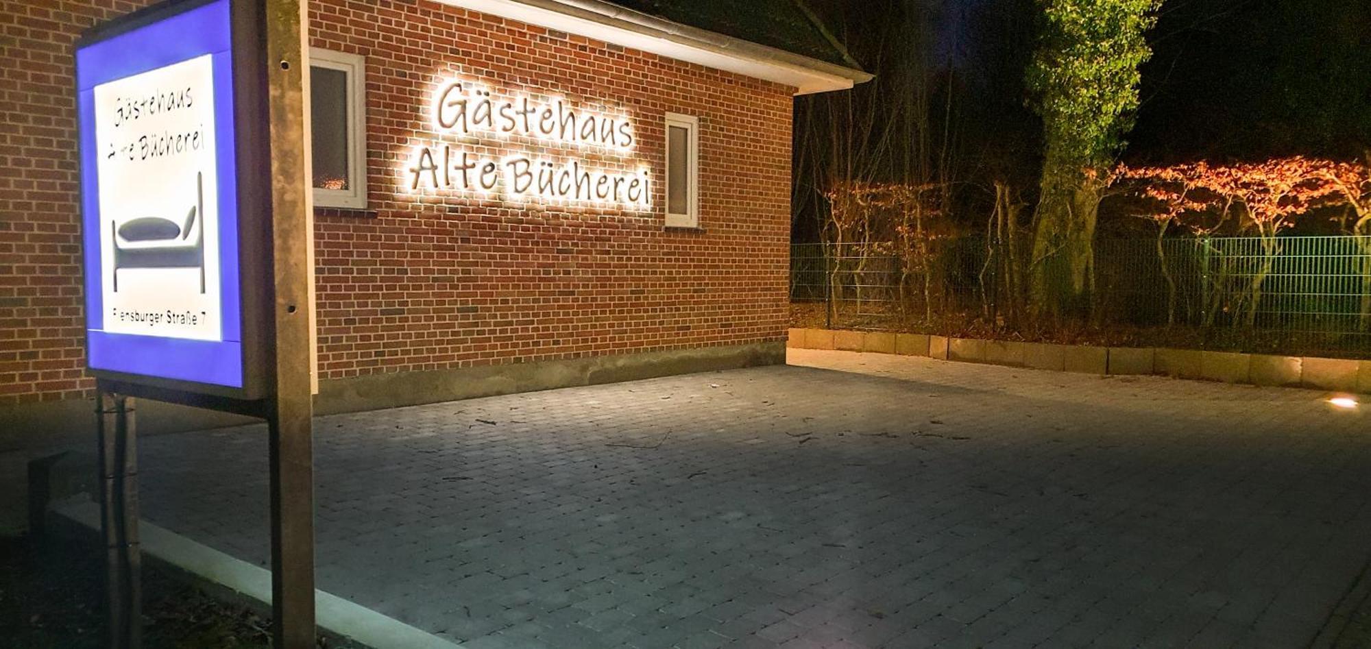 Ferienapartment Alte Buecherei Mittelangeln Exteriör bild