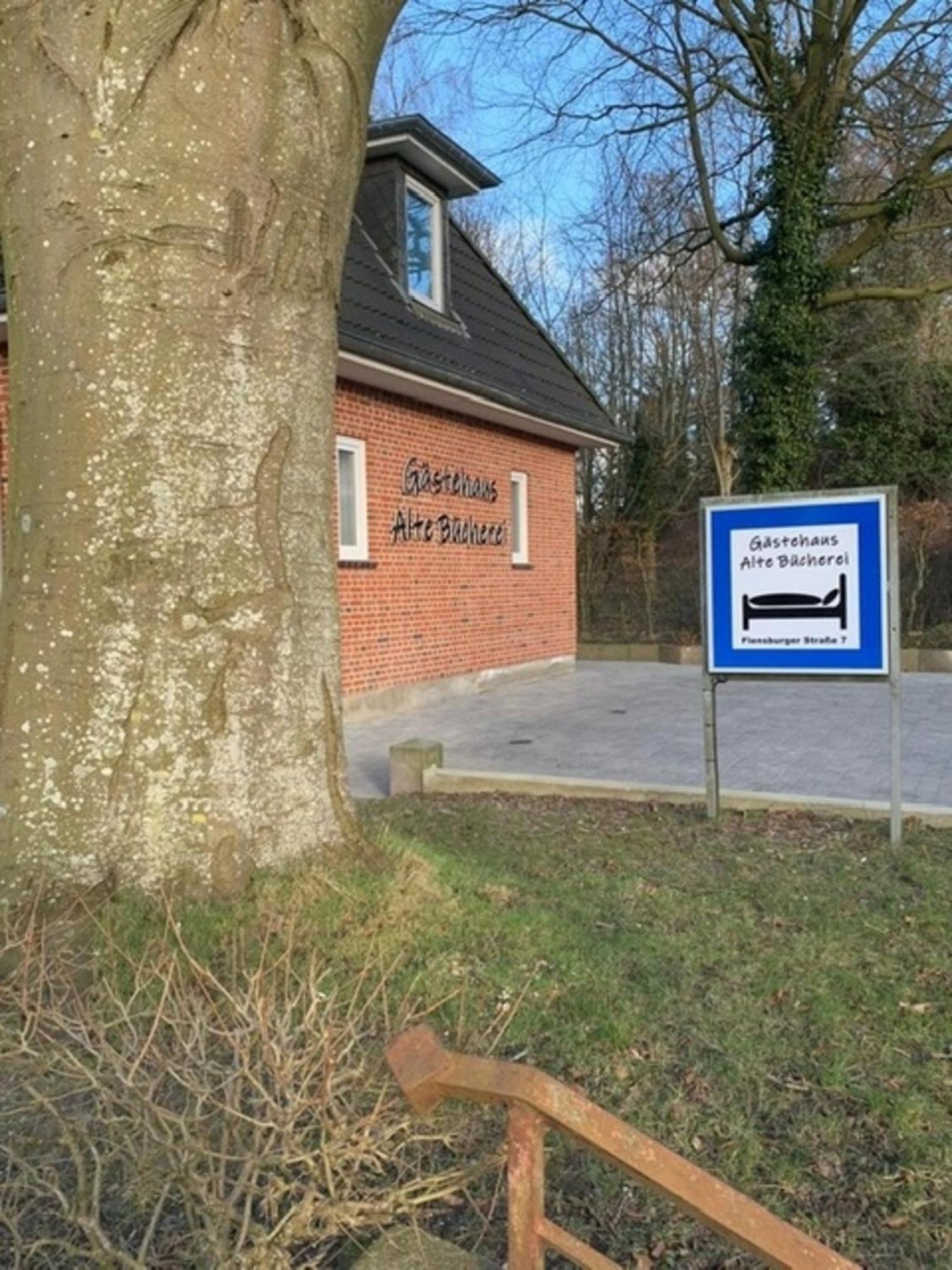 Ferienapartment Alte Buecherei Mittelangeln Exteriör bild